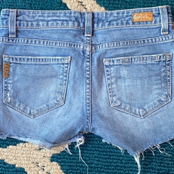 PAIGE Pants - Paige denim cutoff shorts